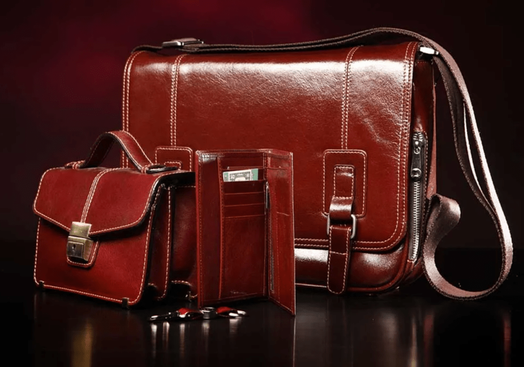 20 year anniversary gift traditional and modern - leather accessories