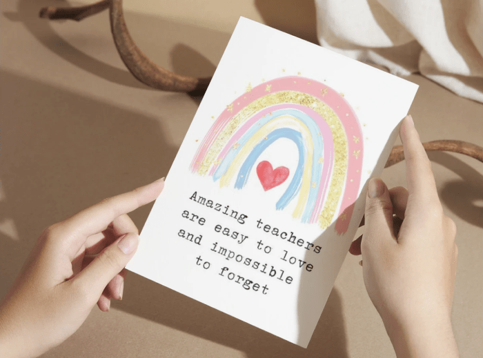 Heartfelt Words for Your Teacher Gifts from A Teacher