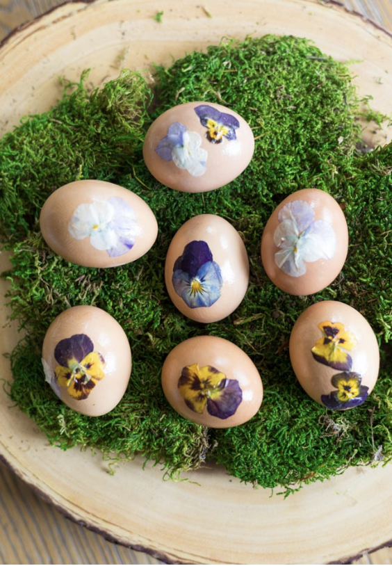 Nature-Inspired Patterns Easter Egg Decorations