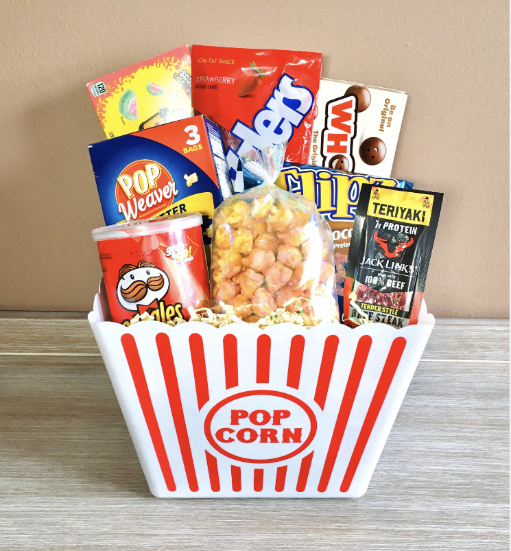 Movie Night Basket