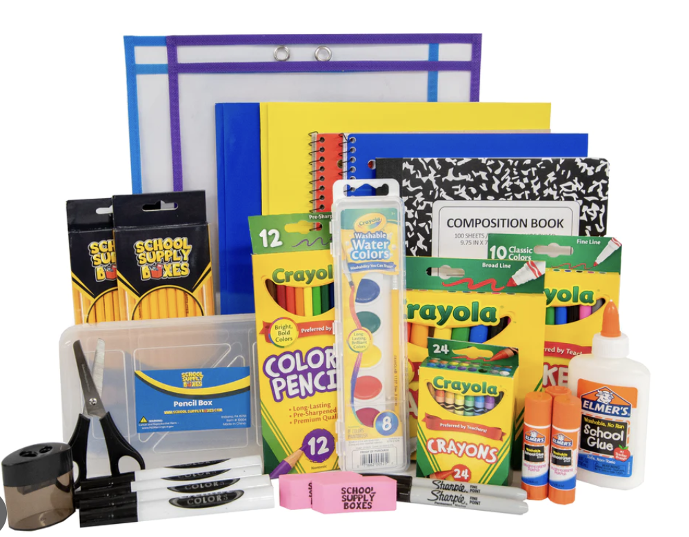 Personalized Art Supplies Kit retirement gifts for a teacher