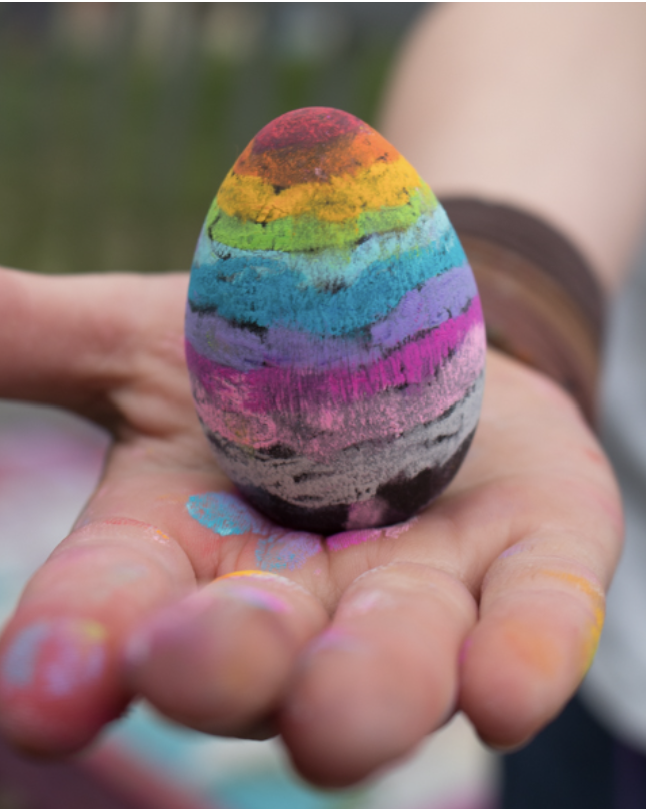 Watercolor Wash Easter Egg Decorations