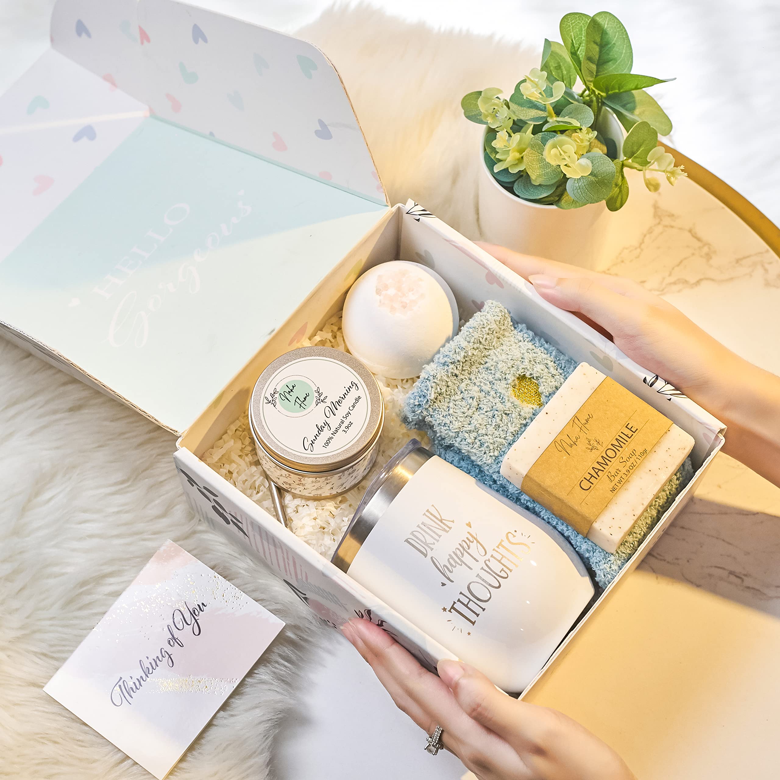 best anniversary gifts for her - home spa day