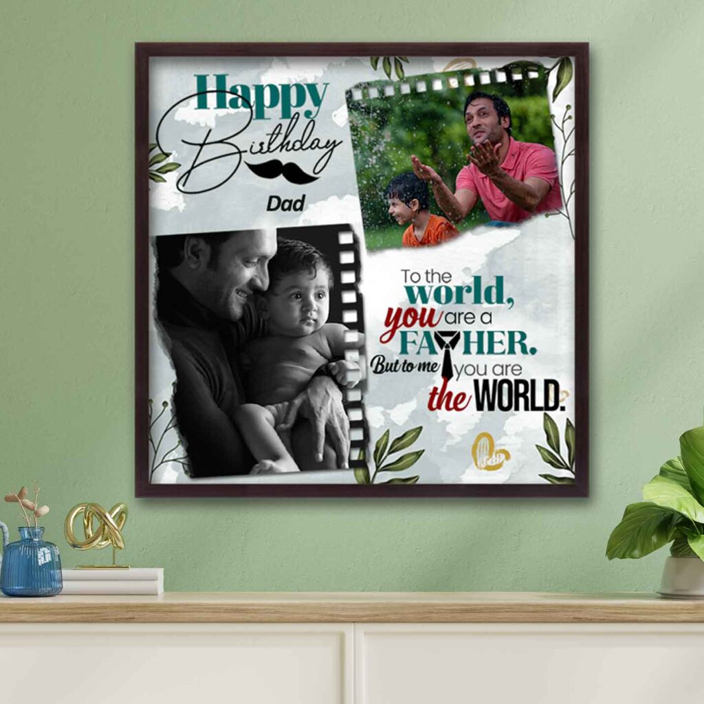 best birthday gifts for him - frame photo