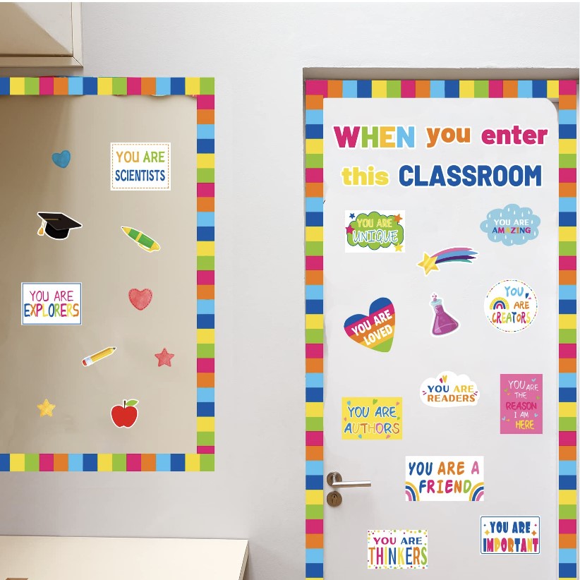 Classroom decoration - homemade teacher gifts