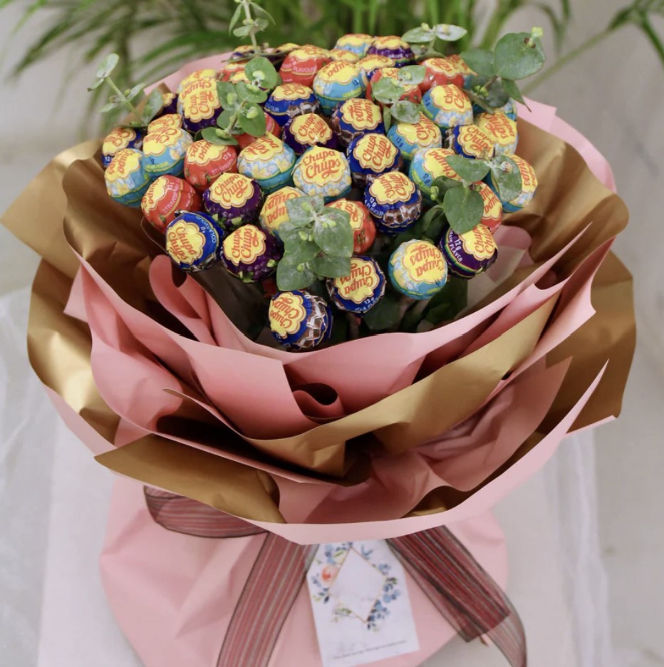 Lolipop Bouquet - homemade teacher gifts