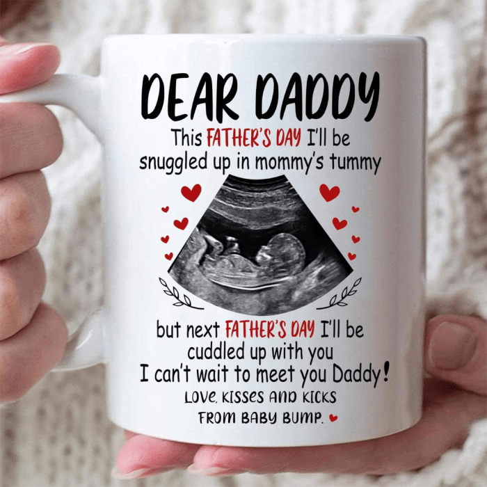 Personalized Father's Day Presents for Daddy to Be