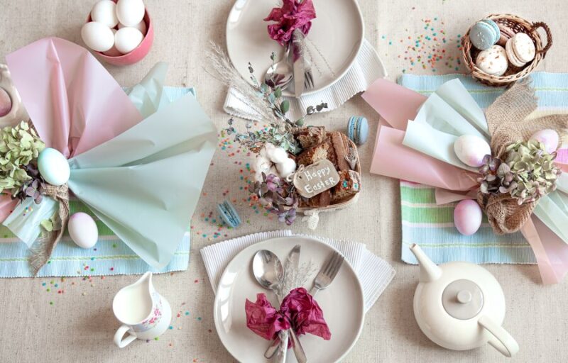 Elegant table decorating ideas for easter