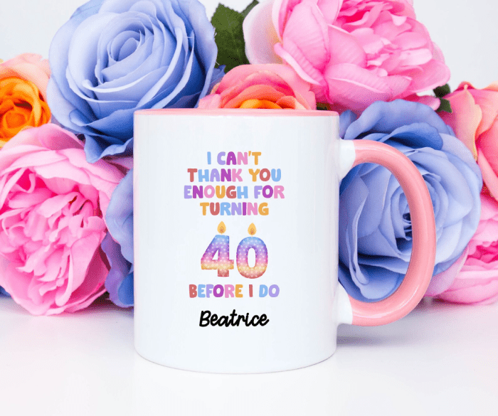 Funny 40th Birthday Gift Ideas for Female Friend