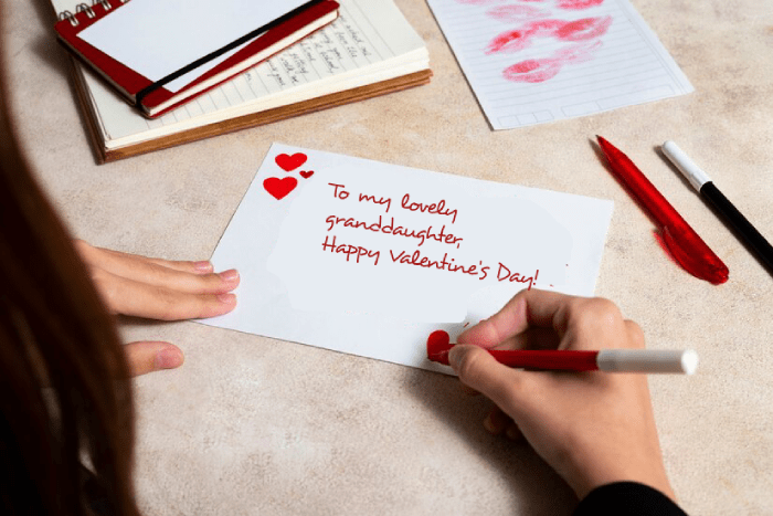 Tips on Writing Valentine’s Day Messages for Granddaughter