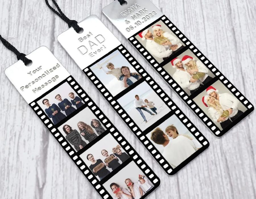 Personalized Photo Bookmarks