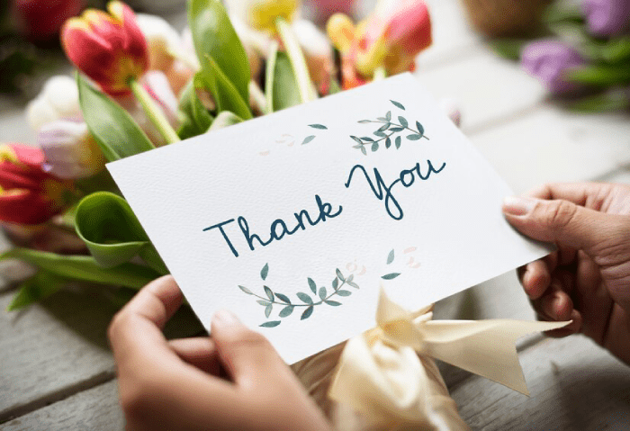 Thoughtful Words to Have with Your Thank You Gifts