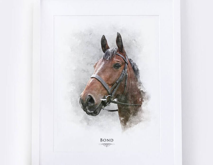 Custom Horse Portrait