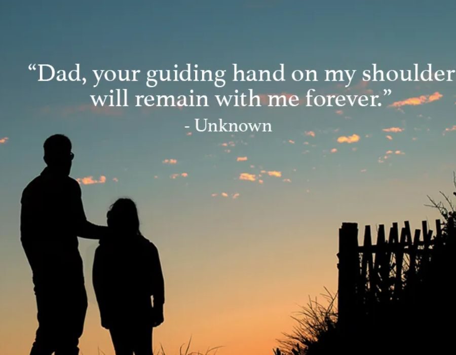 Father's Day in Heaven Quotes from Son