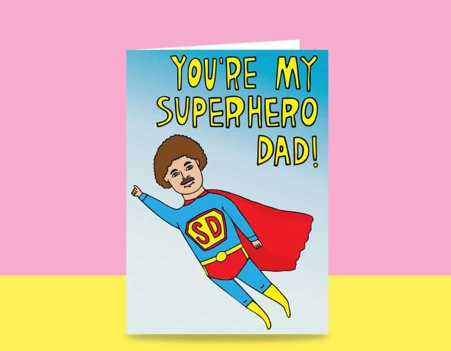 Superhero Card