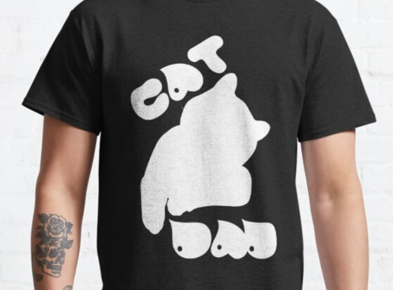 Cat father t shirt